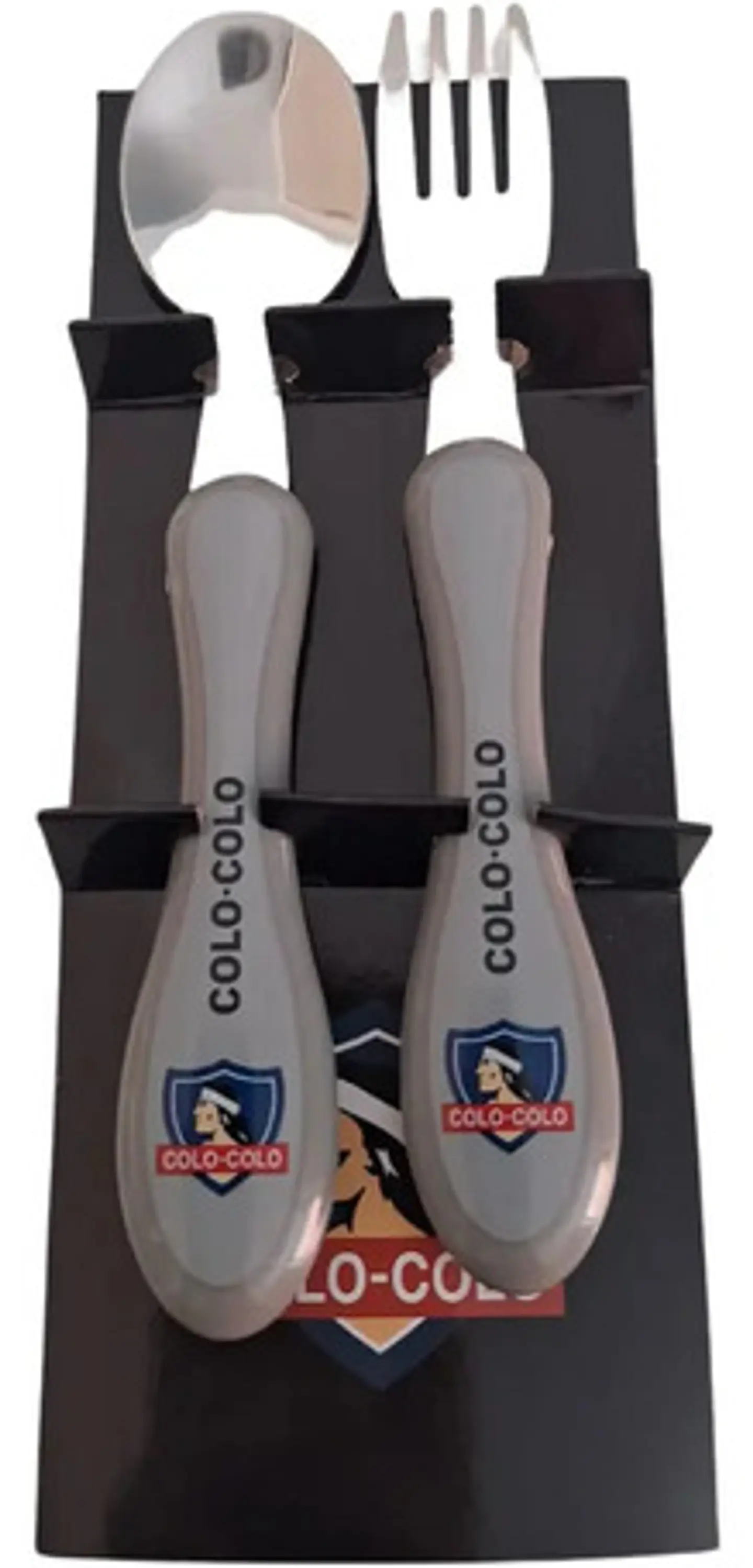 Set 2 Cubiertos Colo Colo/ U. De Chile/ U.católica 2