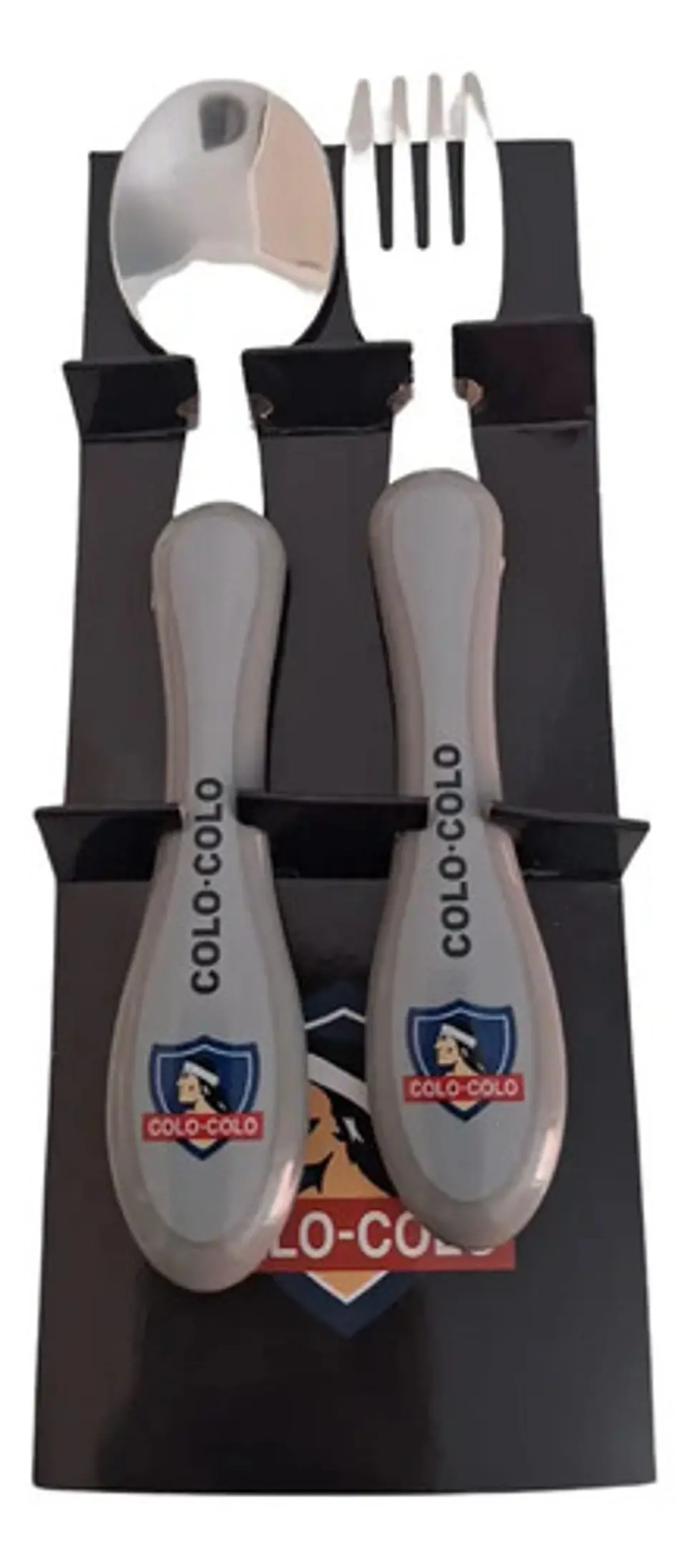 Set 2 Cubiertos Colo Colo/ U. De Chile/ U.católica 2