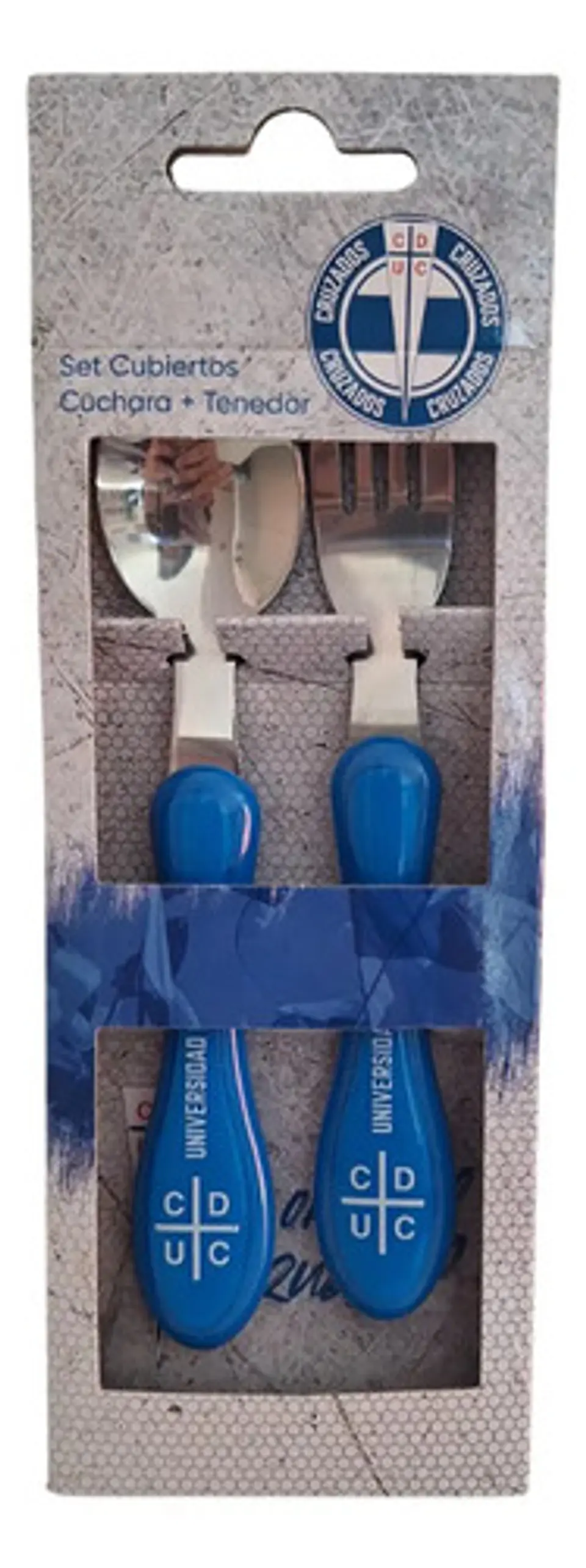 Set 2 Cubiertos Colo Colo/ U. De Chile/ U.católica 7