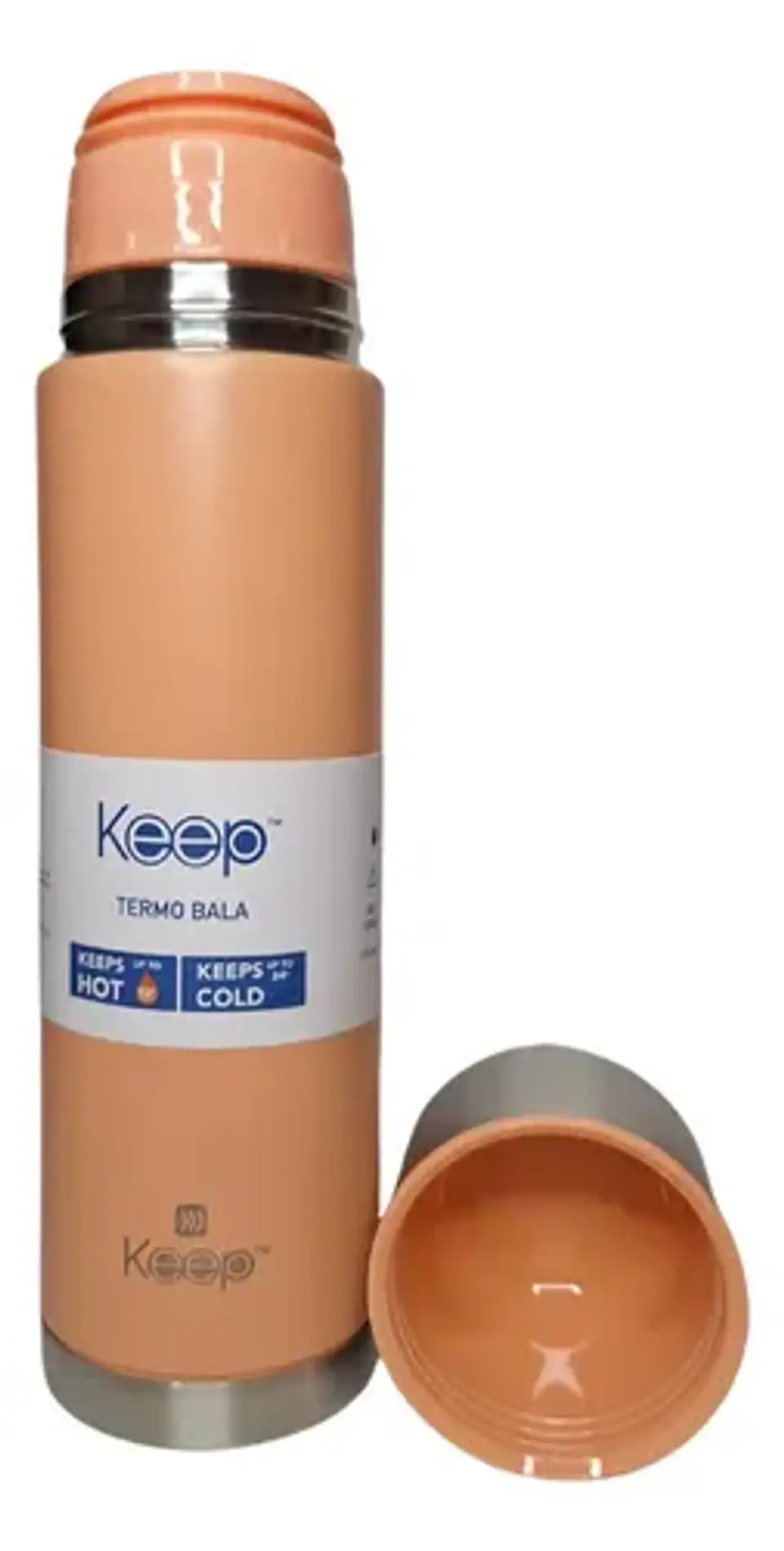 Termo Bala 500 Ml Keep - Conservación 12h Frío, 10h Caliente 10