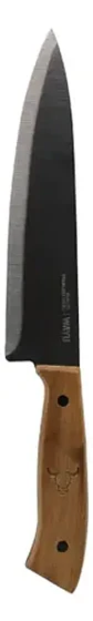 Cuchillo Prm Wayu Color Negro-café Marrón - Miniatura 1