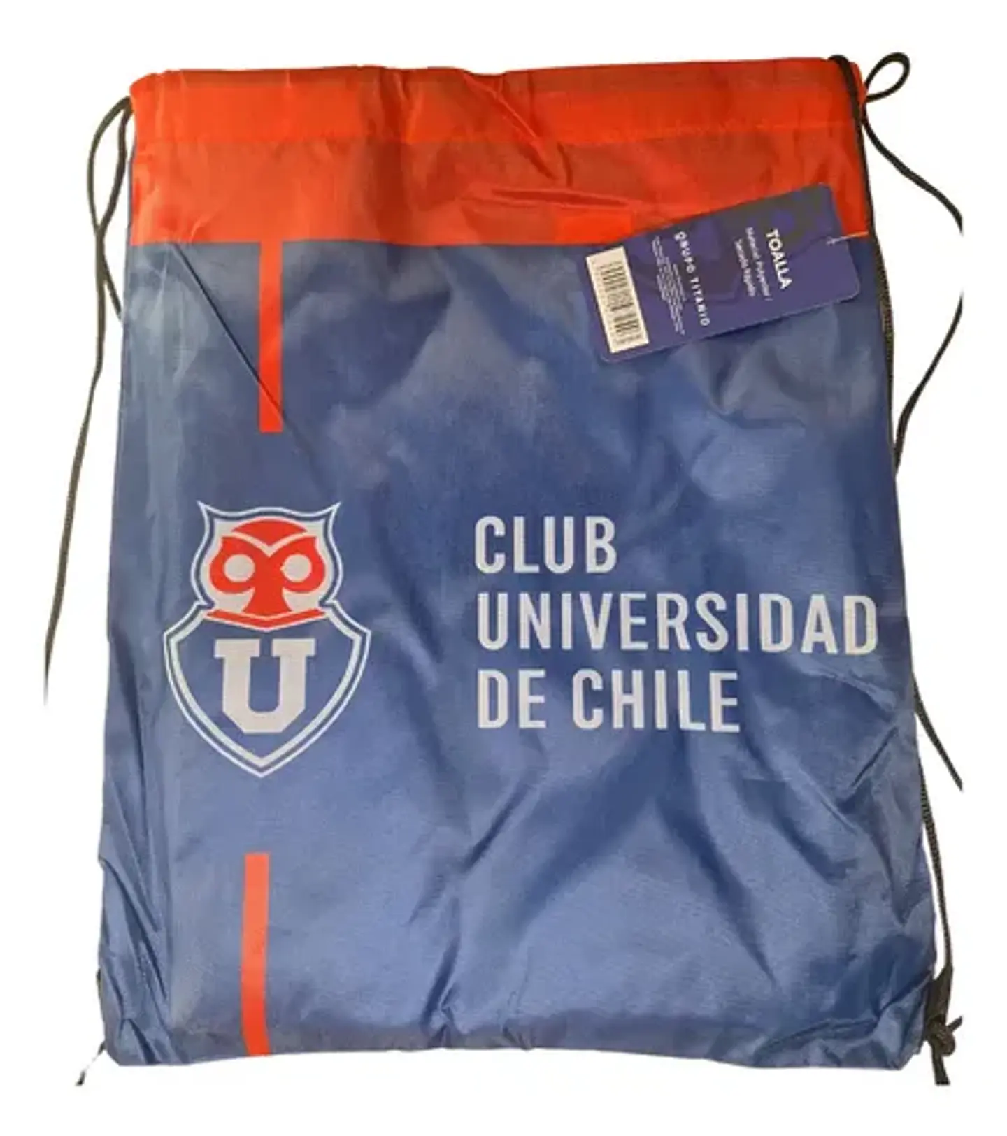 Toalla Microfibra Playa Universidad De Chile Con Bolso 3