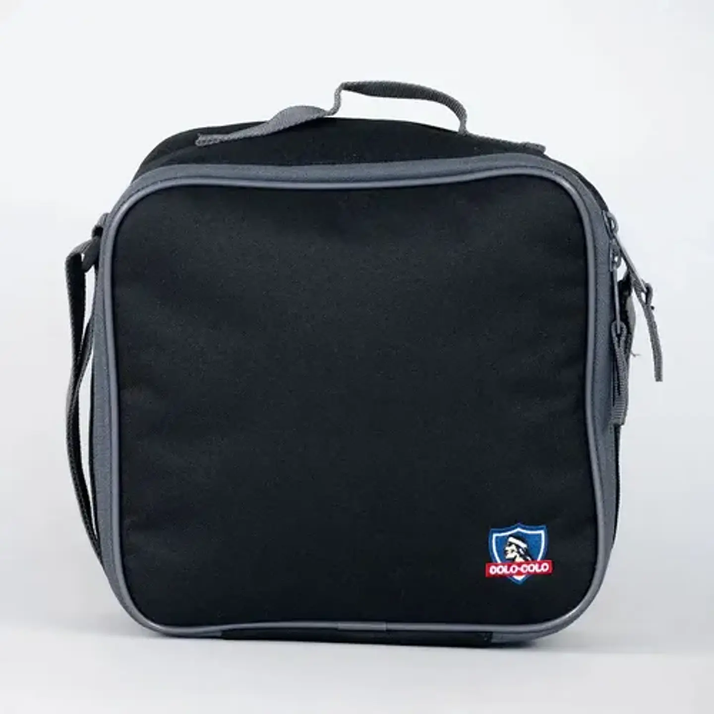 Pack Mochila + Lonchera + Estuche Escolar Negro Colo Colo 3