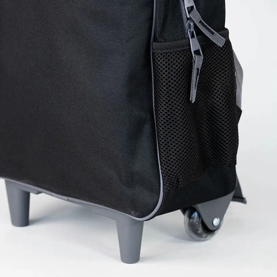 Pack Mochila + Lonchera + Estuche Escolar Negro Colo Colo 8