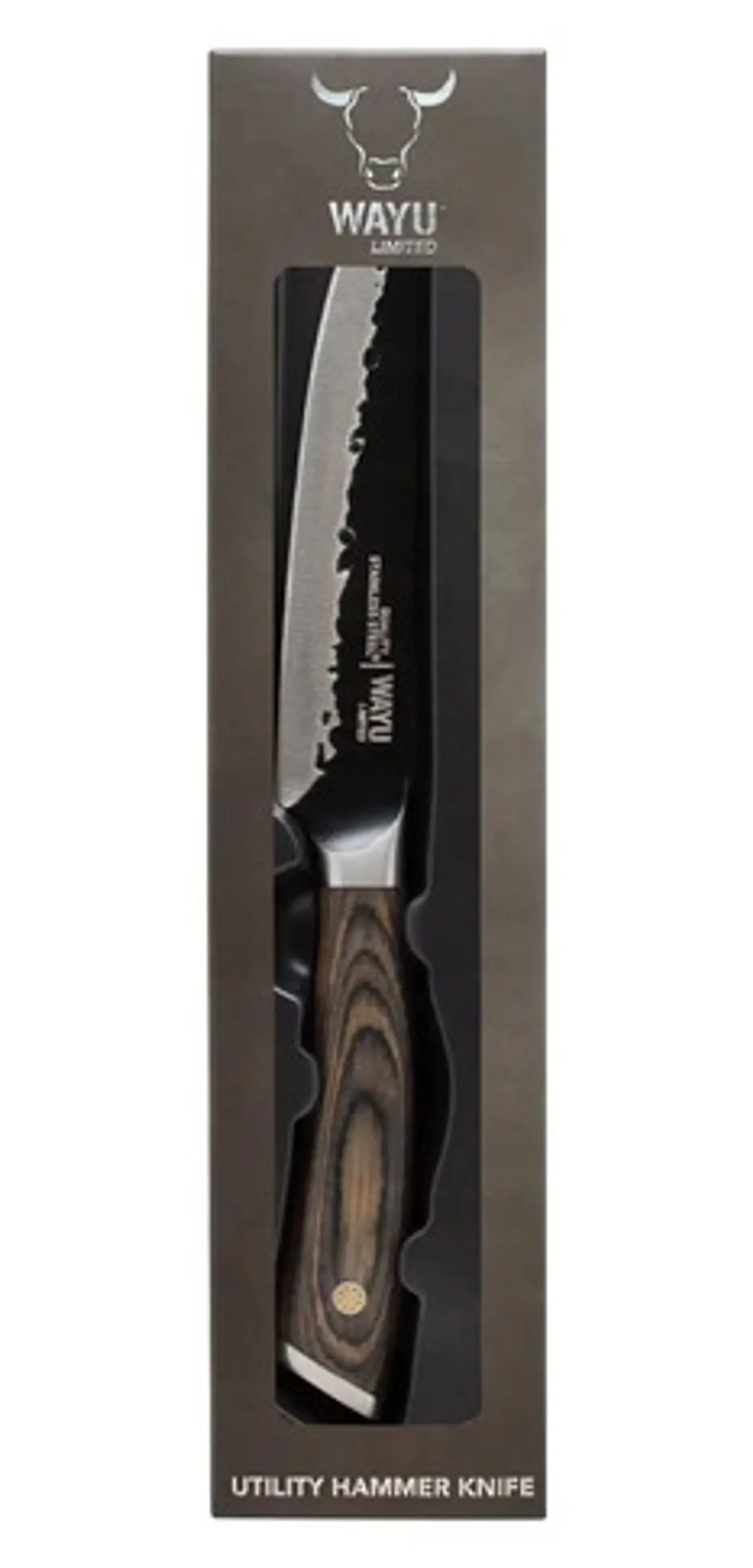 Cuchillo Wayu Hammer Mediano Color Negro 3