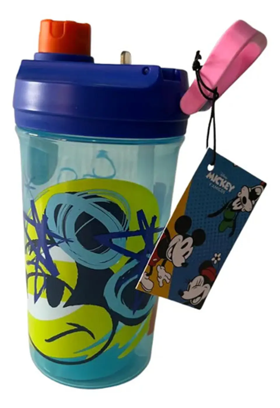 Botella Doble Lid Disney  350ml Minnie Mickey Frozen Avenger 18