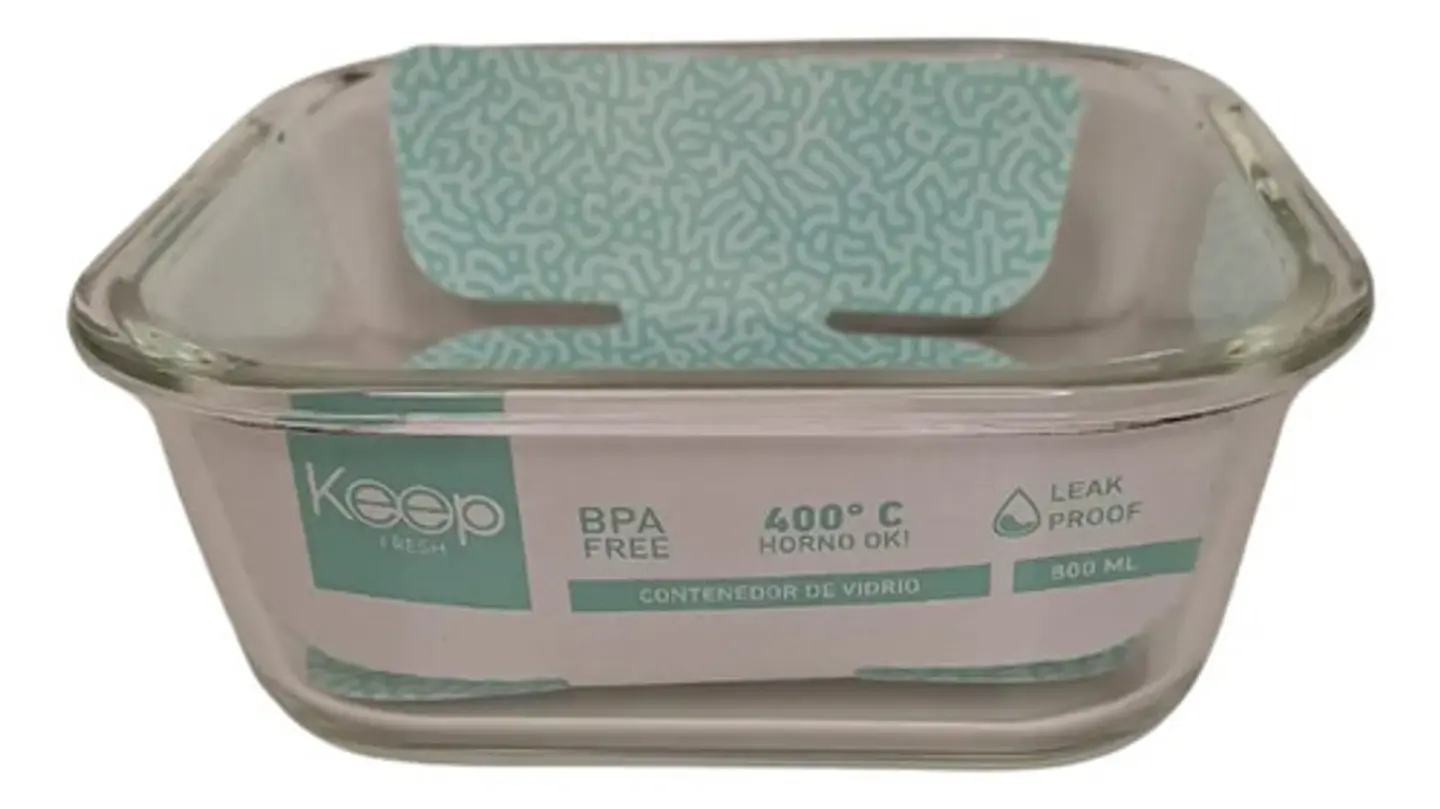Contenedor Hermético Vidrio  520 Ml Keep 20
