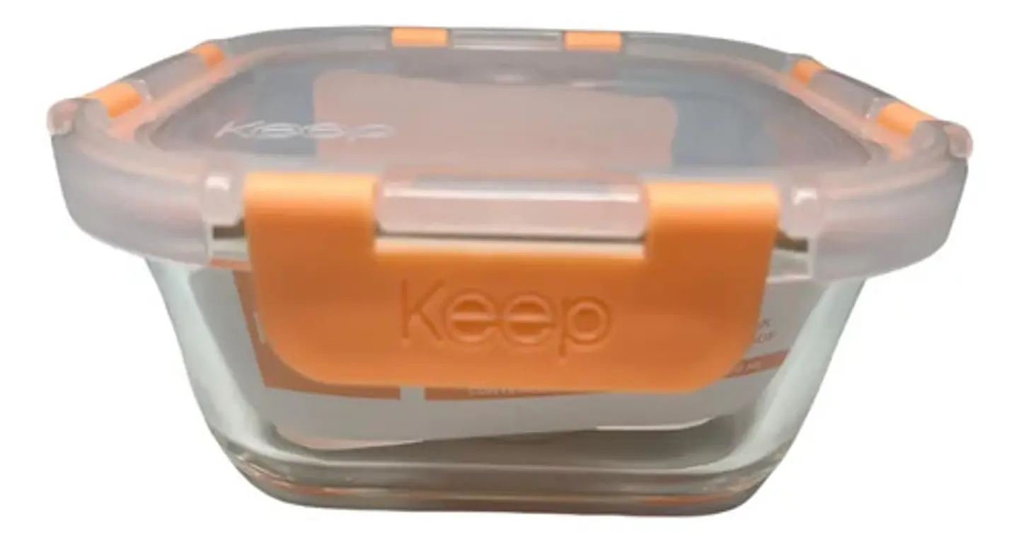 Contenedor Hermético Vidrio  520 Ml Keep 26