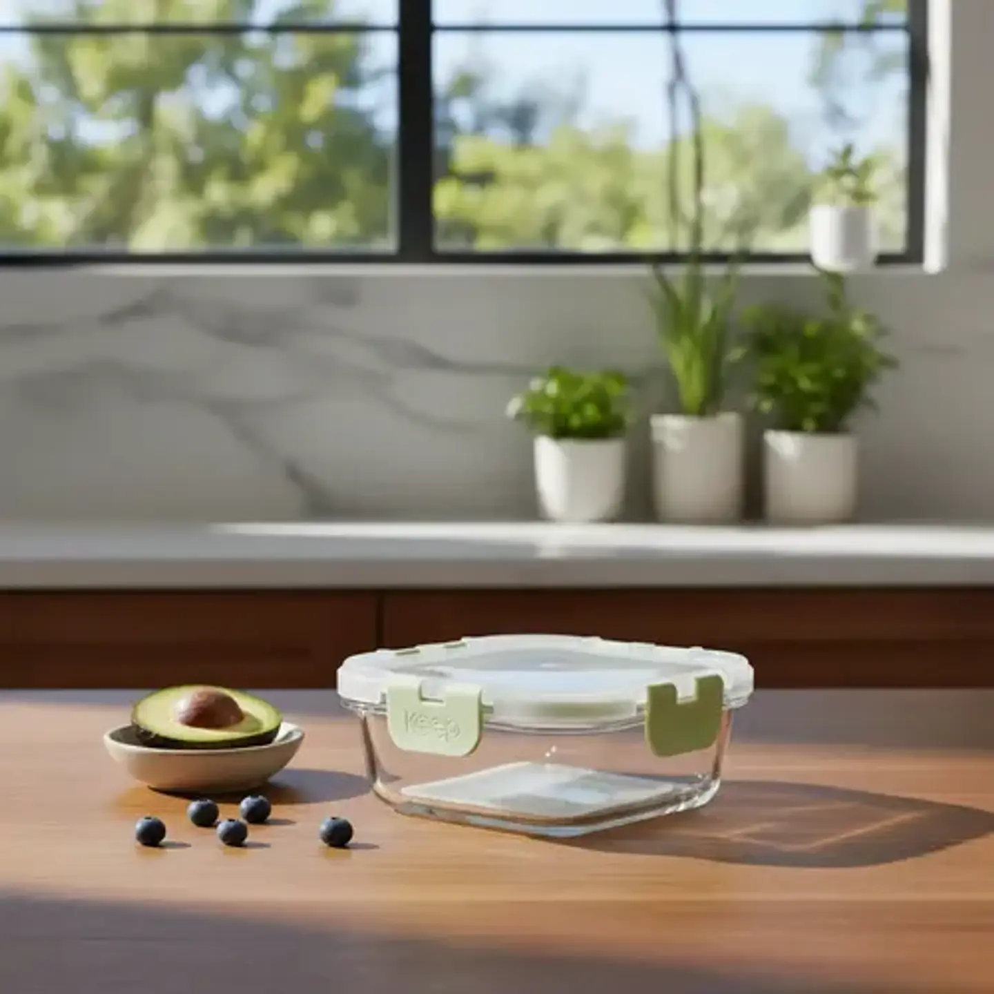 Contenedor Hermético Vidrio  520 Ml Keep 29
