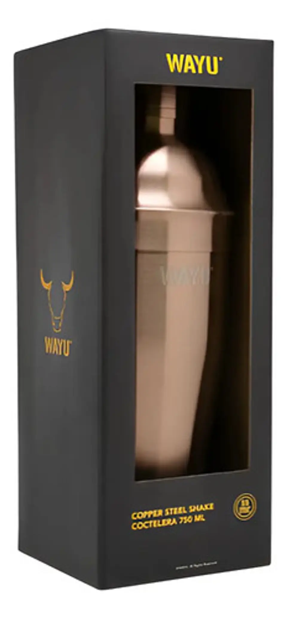 Coctelera 750 Ml Copper Line Wayu Color Dorado Oscuro 1