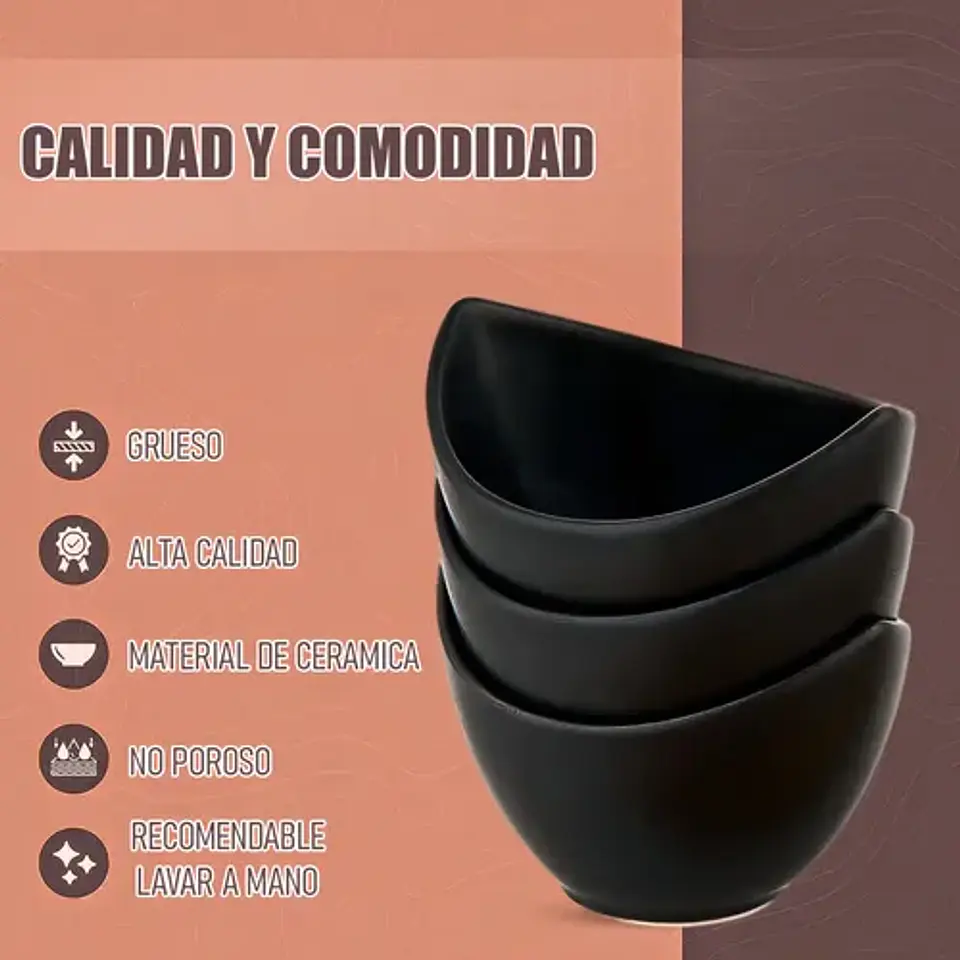 Bowl De Caramica Cuencos Aperitivo Set 3 Bowl Aperitivo Wayu Arcashopping Bandeja De Aperitivos Wayu Set 3 Bowls Ceramica Picoteo Bandeja Bamboo Aperitivo Wayu Negro 4