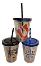Vaso Colo Colo/uch/ Uc 355 Ml Doble Pared Plástica - Miniatura 1