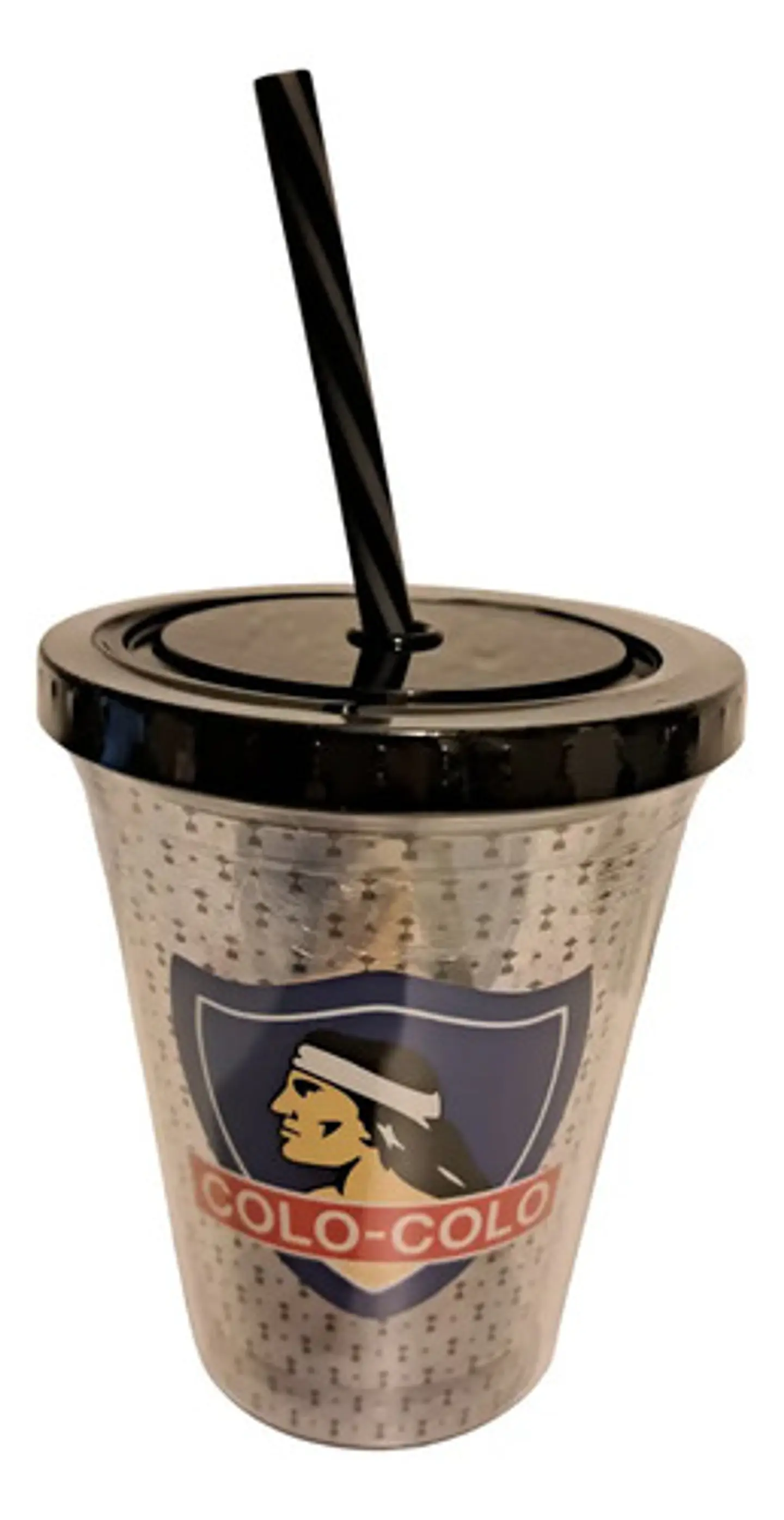 Vaso Colo Colo/uch/ Uc 355 Ml Doble Pared Plástica 2