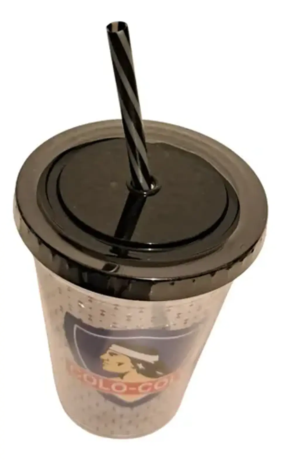 Vaso Colo Colo/uch/ Uc 355 Ml Doble Pared Plástica 3