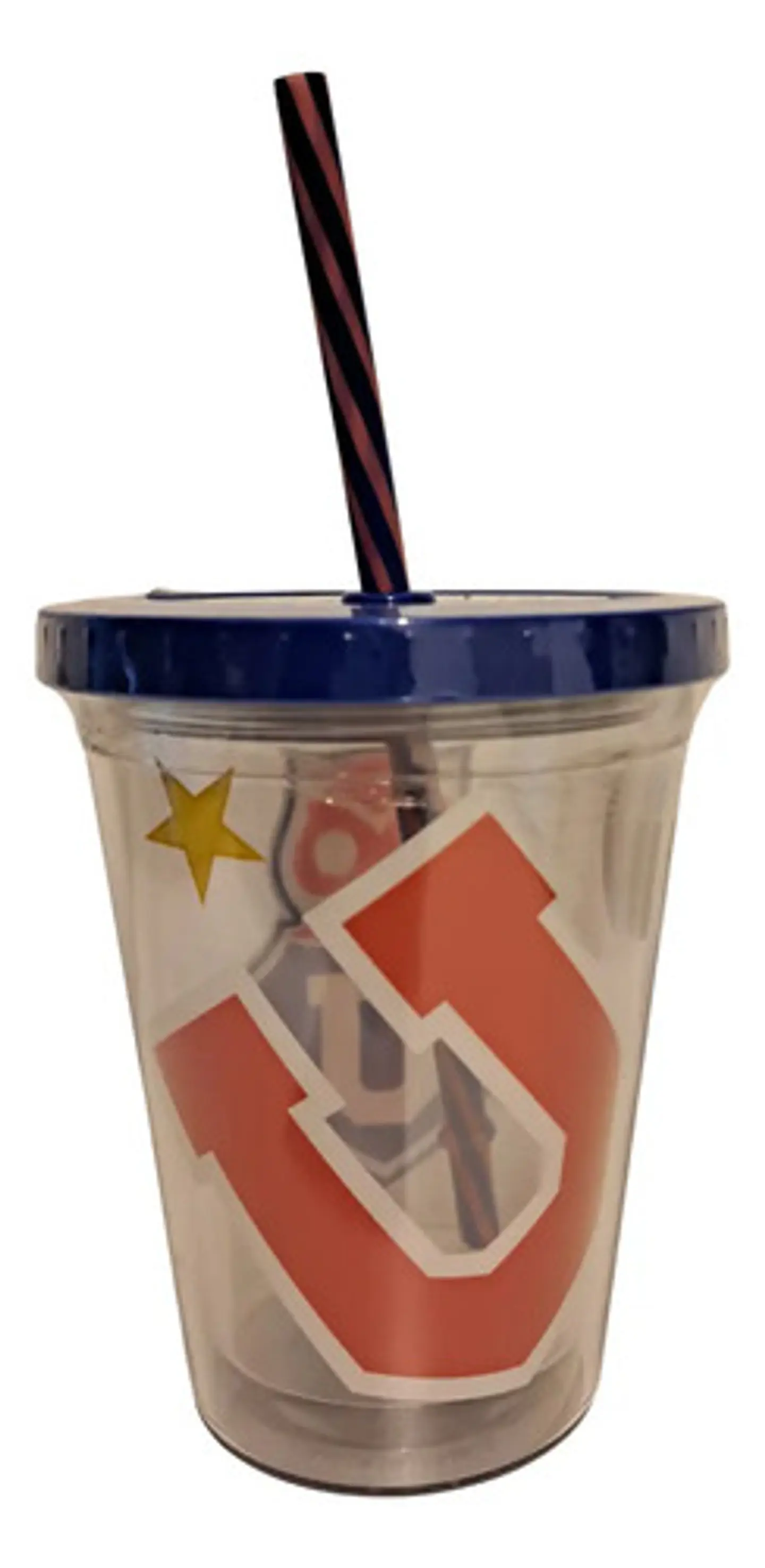 Vaso Colo Colo/uch/ Uc 355 Ml Doble Pared Plástica 9