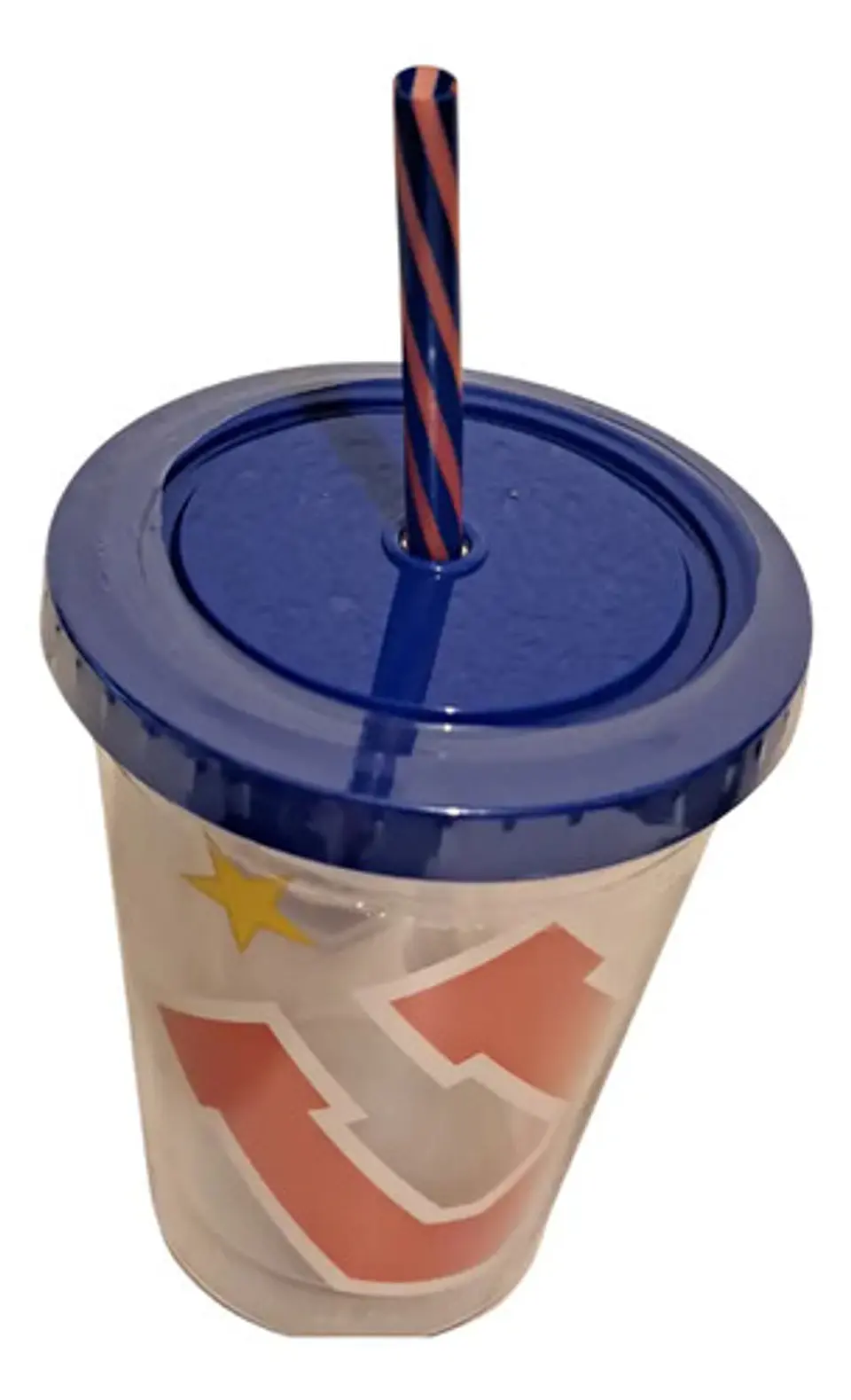Vaso Colo Colo/uch/ Uc 355 Ml Doble Pared Plástica 10
