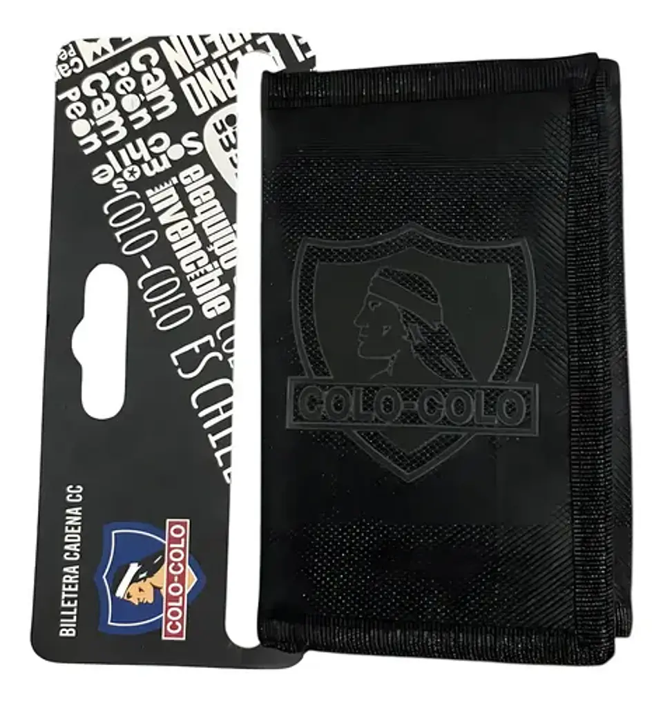 Billetera Club De Futbol Colo-colo/u.chile  Porta Documento 1