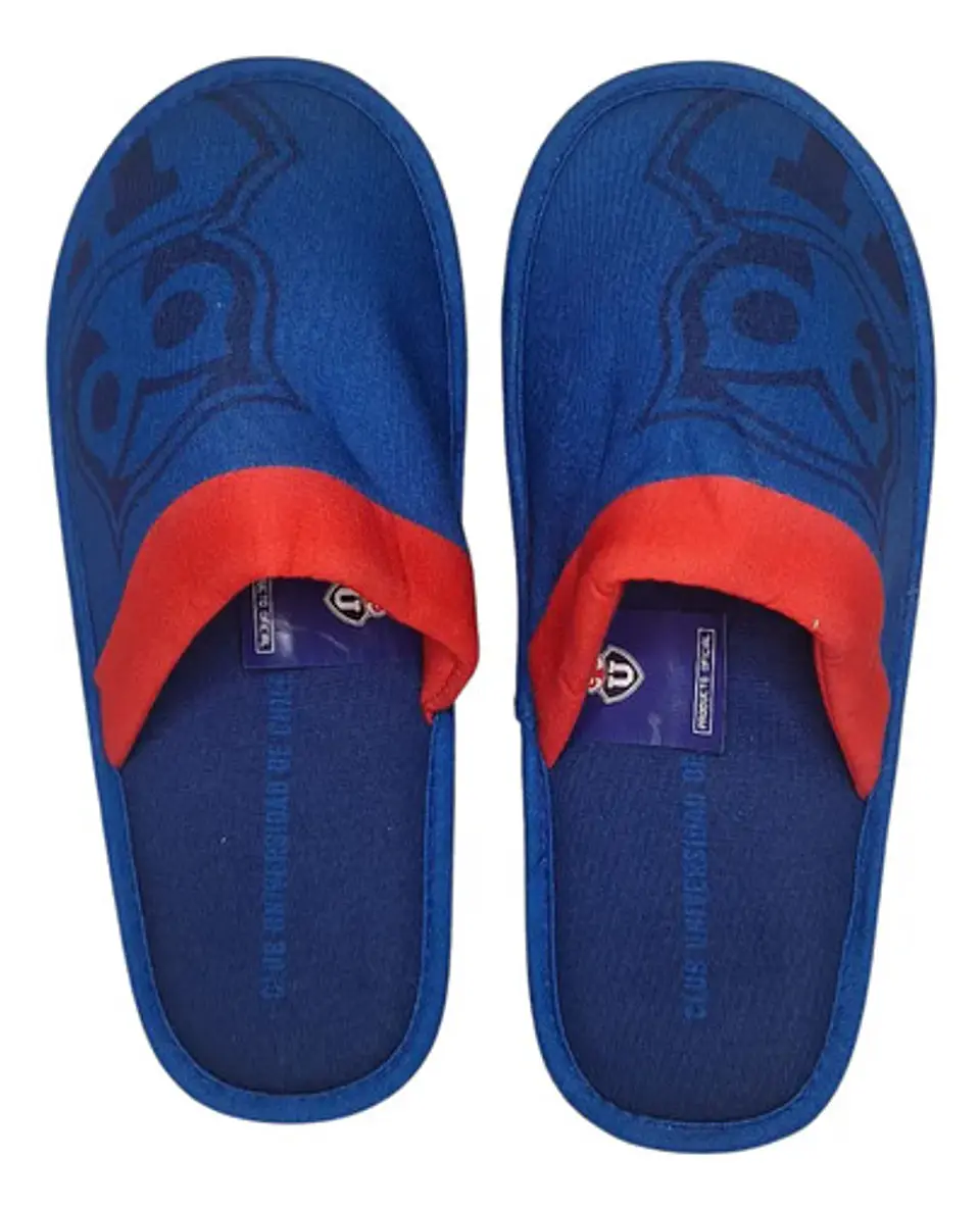 Pantuflas Titanio Universidad De Chile Talla 37-43 1