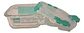 Hermetico Cuadrado Vidrio Libre Bpa Colores Keep 320ml - Miniatura 10