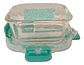 Hermetico Cuadrado Vidrio Libre Bpa Colores Keep 320ml - Miniatura 11