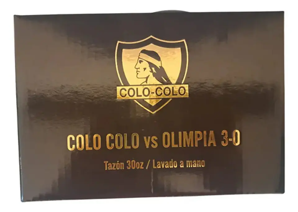 Tazón De Cerámica Colo Colo Campeón Libertadores 880 Ml Negro 5