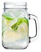 Set 4 Vasos Jarras Mason Jar Glasso 450ml Mojito Aperitivos - Miniatura 5