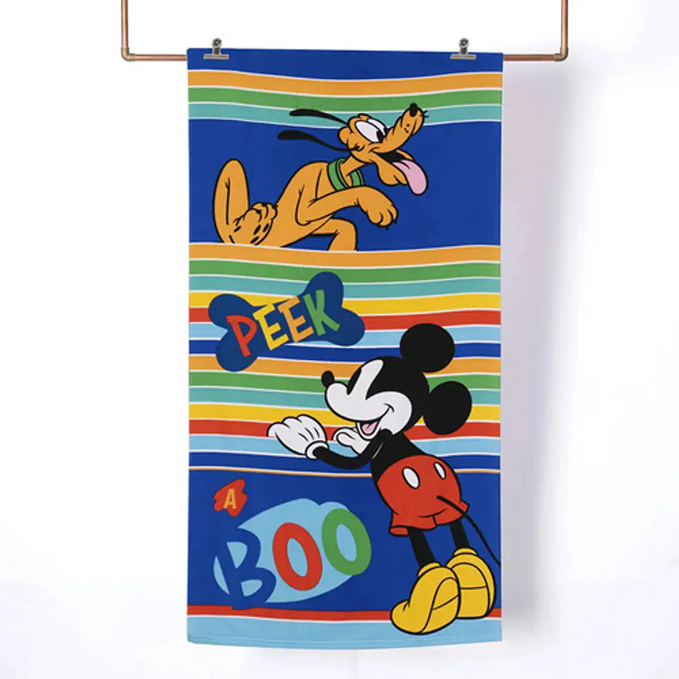 Toalla Playa Disney Niño/a + Morral Cordel+ Lentes O Gorro 3