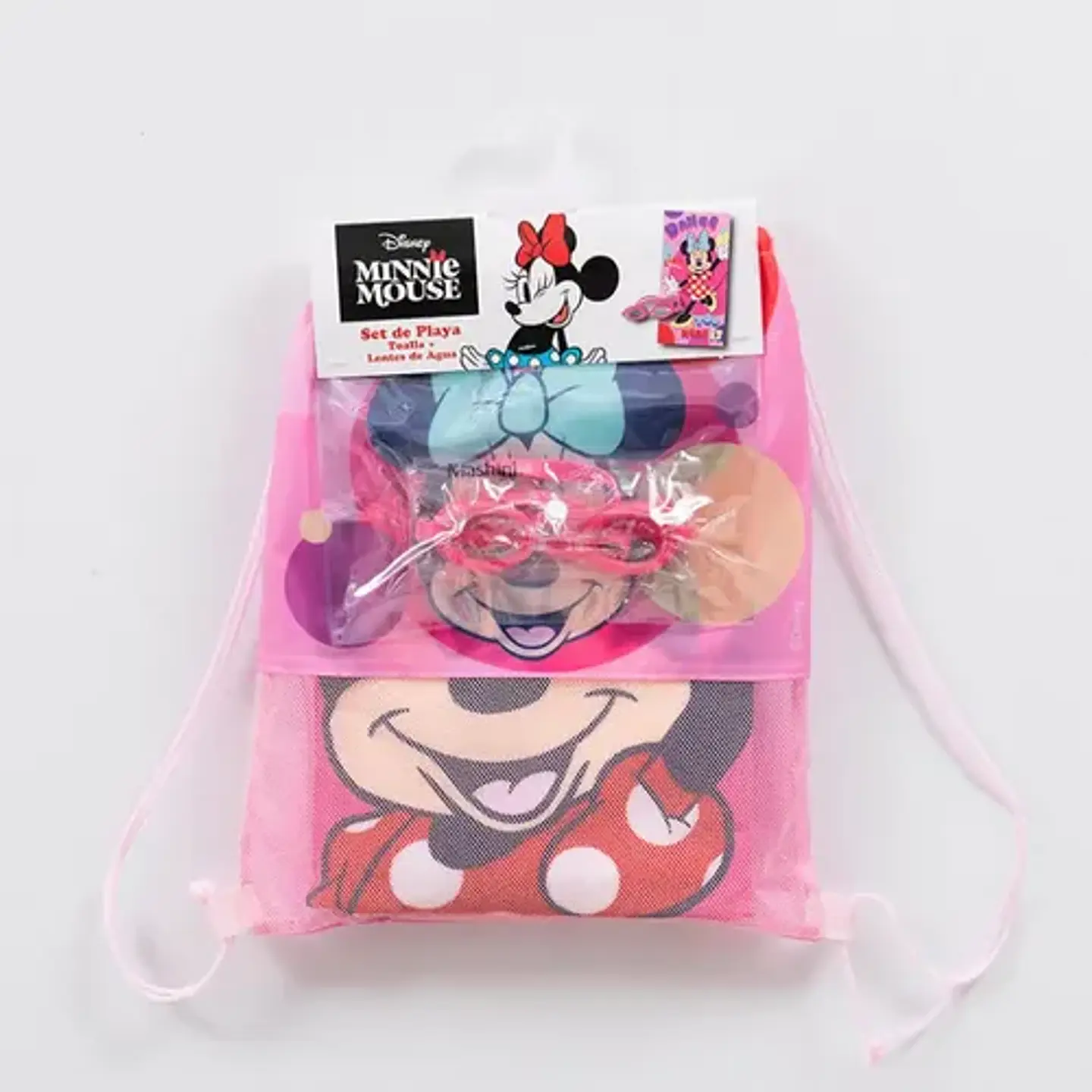 Toalla Playa Disney Niño/a + Morral Cordel+ Lentes O Gorro 10