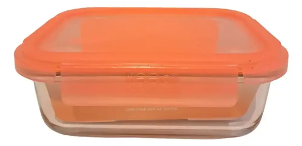 Contenedor Hermético Rectangular 630ml Value Keep Comida 2