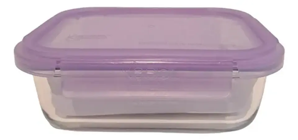Contenedor Hermético Rectangular 630ml Value Keep Comida 7