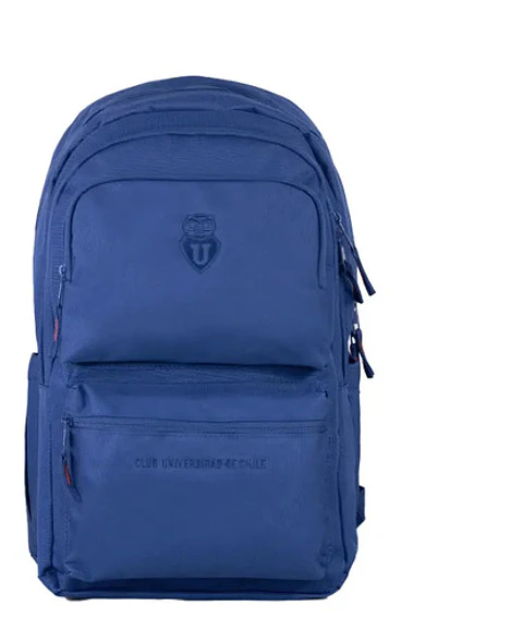 Mochila Pockets Ultra Universidad De Chile Futbol Color Azul Diseño De La Tela U De Chile