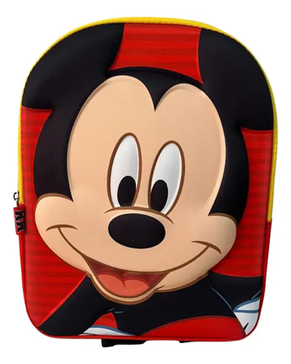 Mochila Escolar Disney Original Diseño 3d Niño/a 6