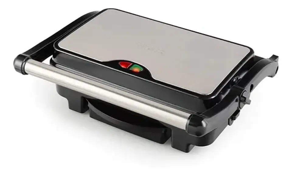 Sandwichera Eléctrica Thomas Th-975 Color Inox/negro 3