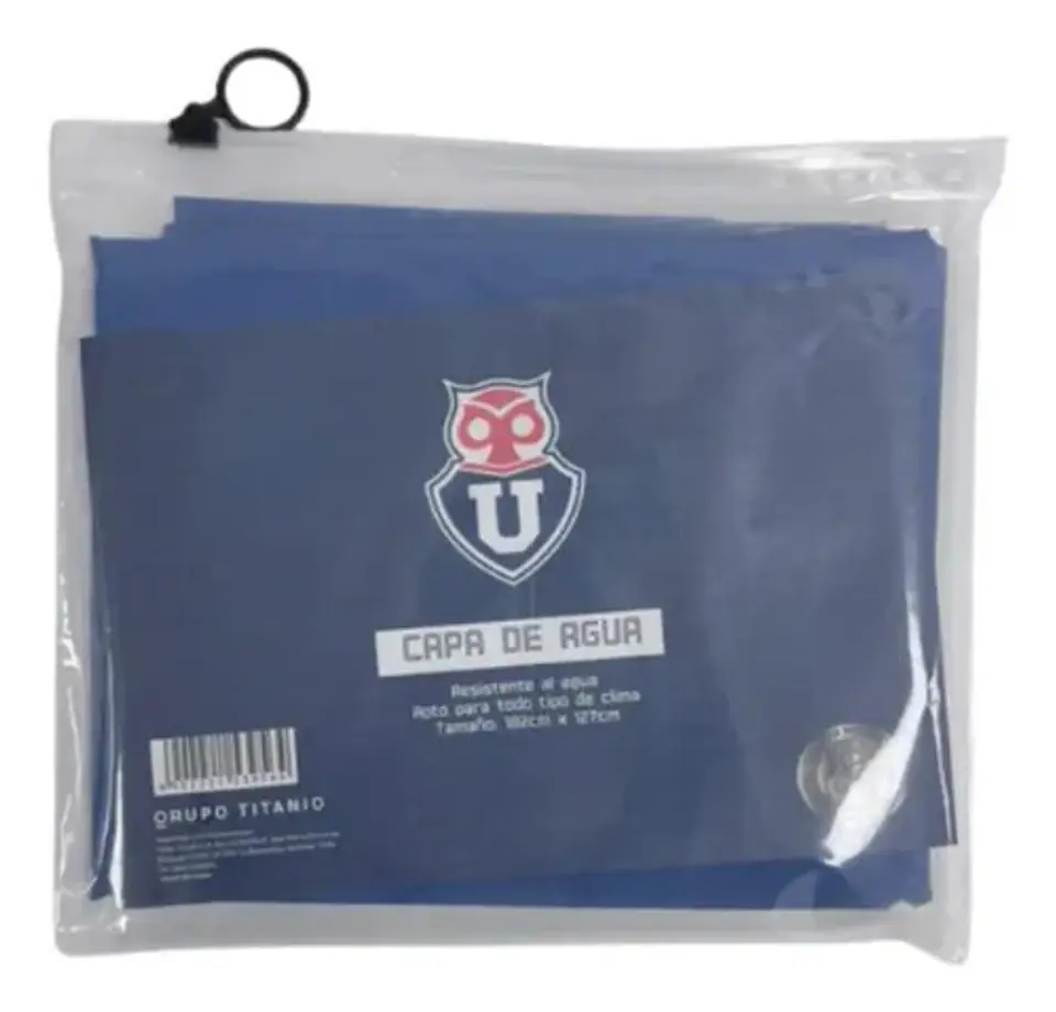 Capa De Agua Universidad De Chile Impermeable Lluvia 4