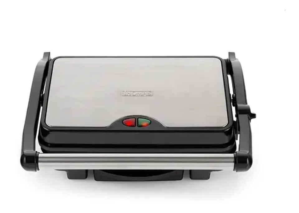 Sandwichera Eléctrica Thomas Th-975 Color Inox/negro 2