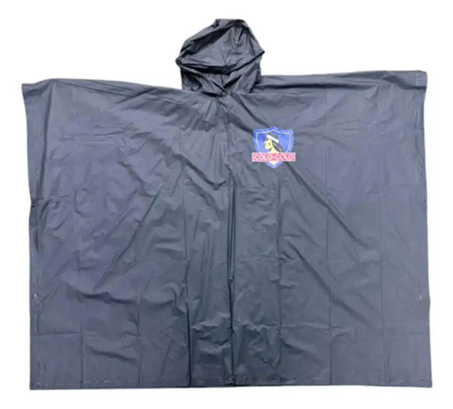 Capa De Agua Colo Colo Poncho Impermeable Con Capucha Lluvia 3