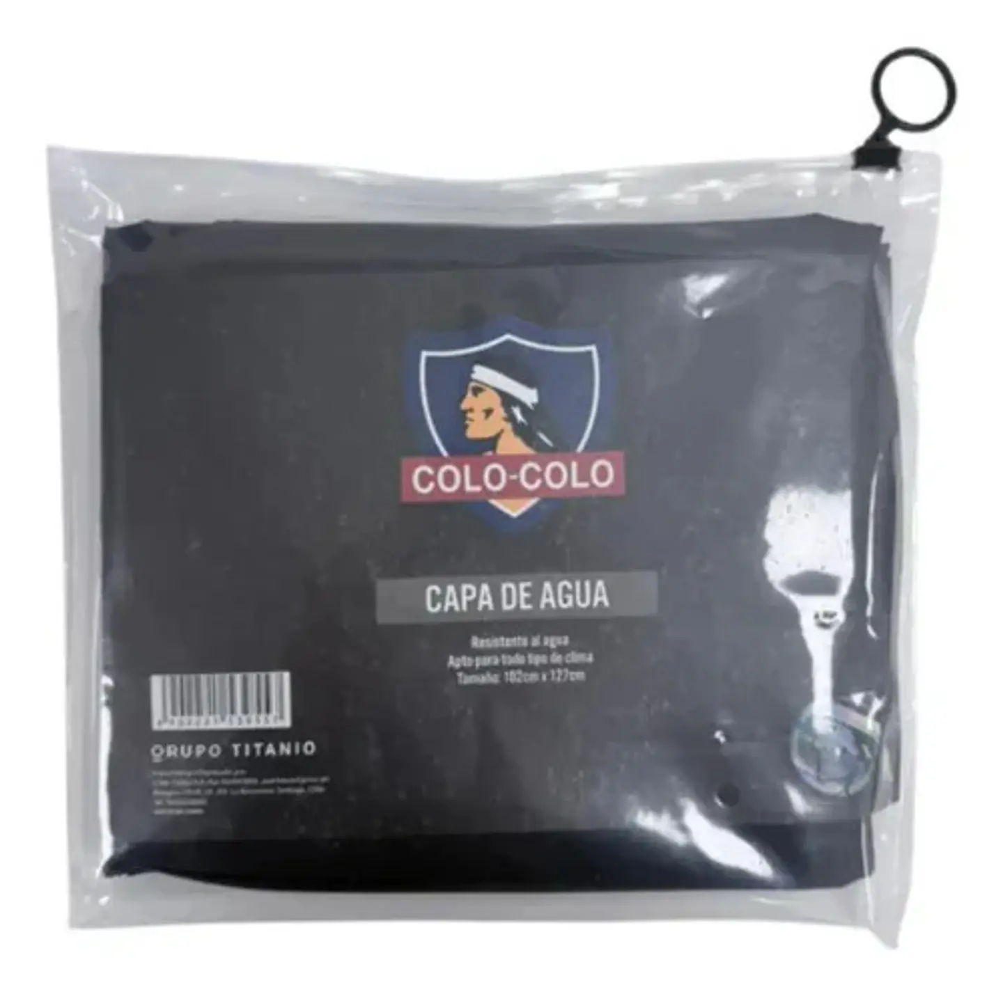 Capa De Agua Colo Colo Poncho Impermeable Con Capucha Lluvia 4