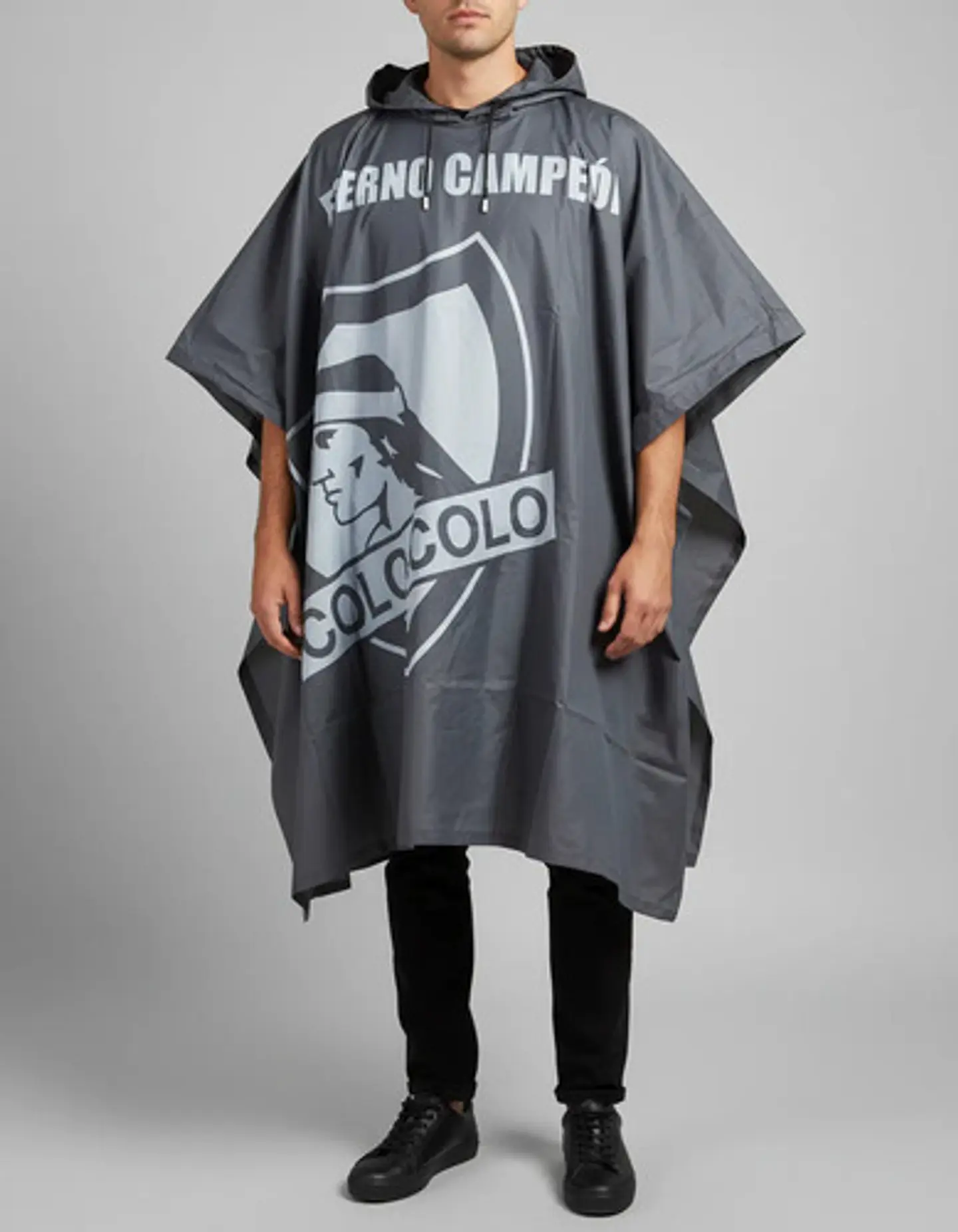 Capa De Agua Colo Colo Poncho Impermeable Con Capucha Lluvia 6