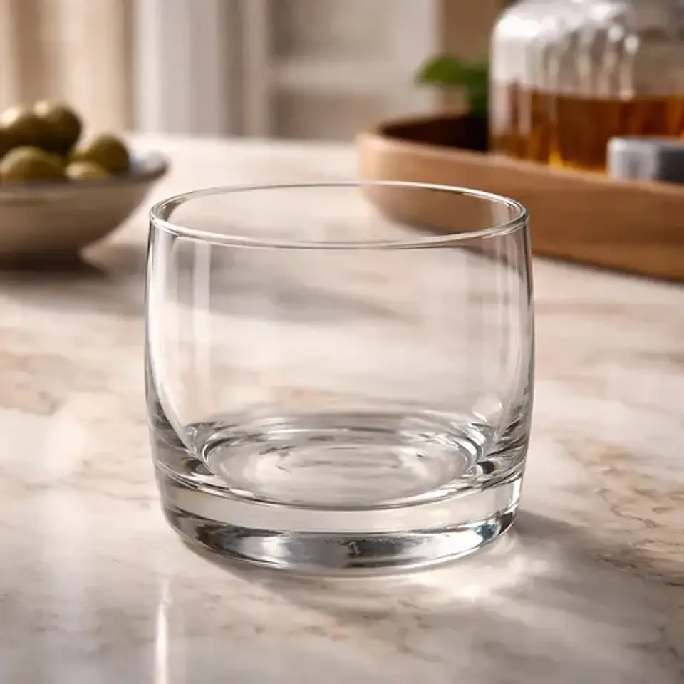 Display 6 Vasos Monterrey W/b 296cc Cristar 2