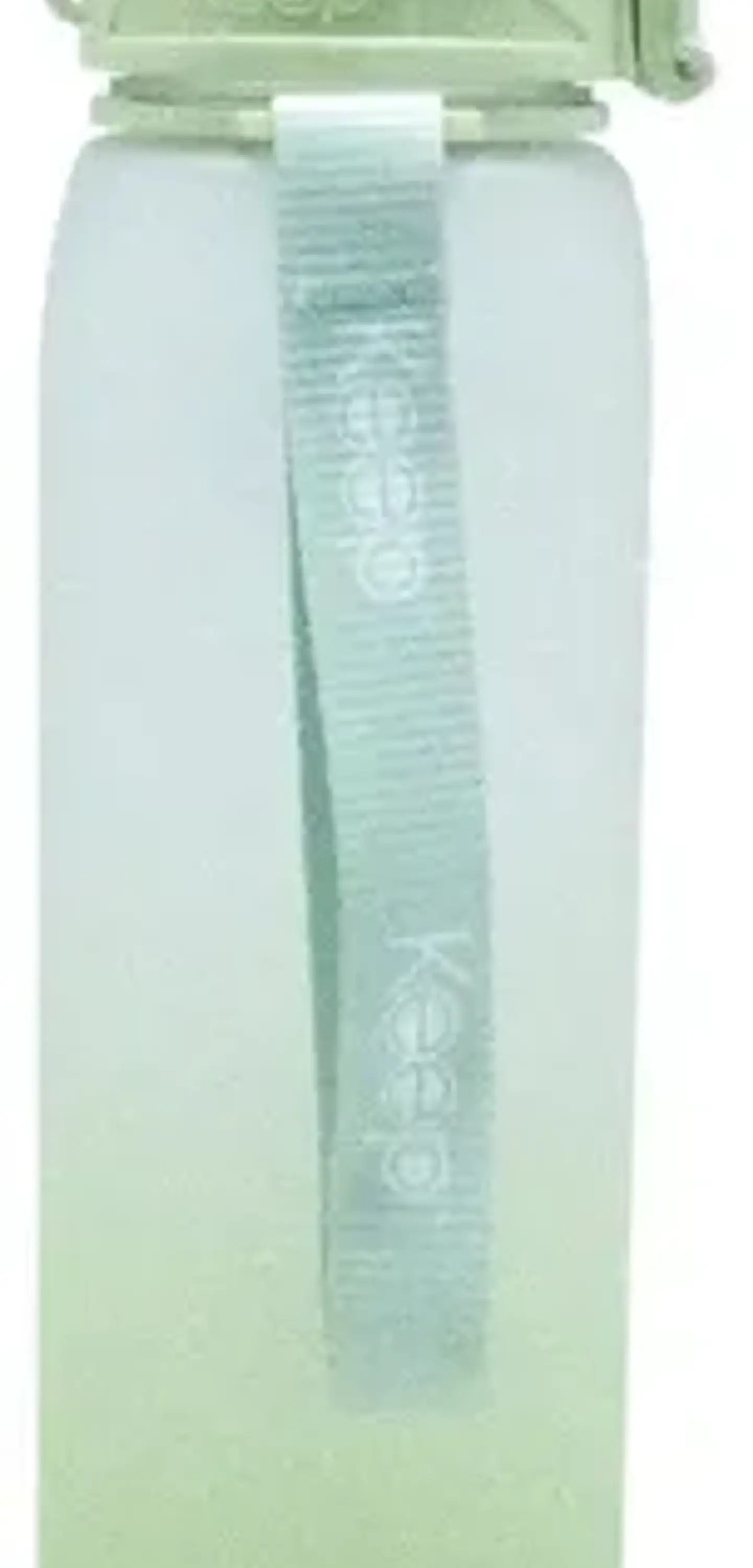 Botella Deportiva Keep Rubber 1l - Diseño Agua Color Verde 3