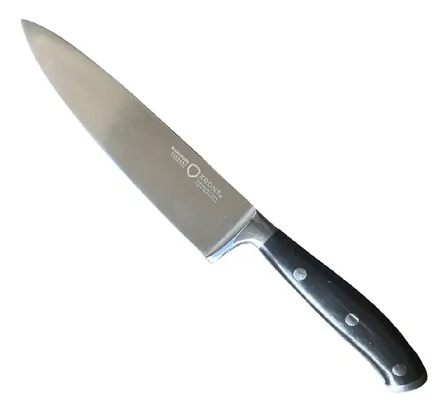 Cuchillo Chef Profesional Signature Hoja 20.3cm Krons Color Plateado 4