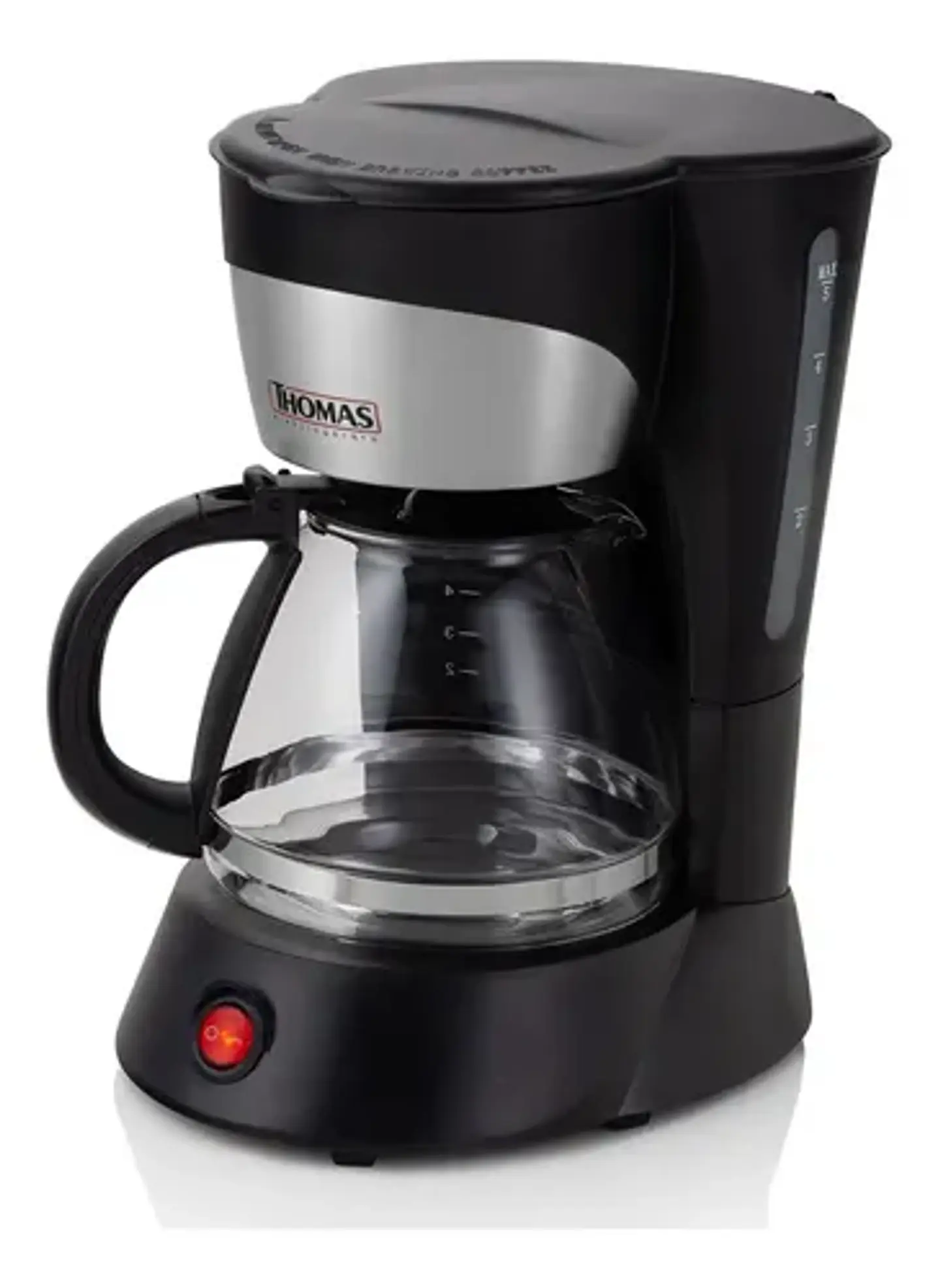 Cafetera Thomas Th-130 5 Tazas Negro/plateado 4