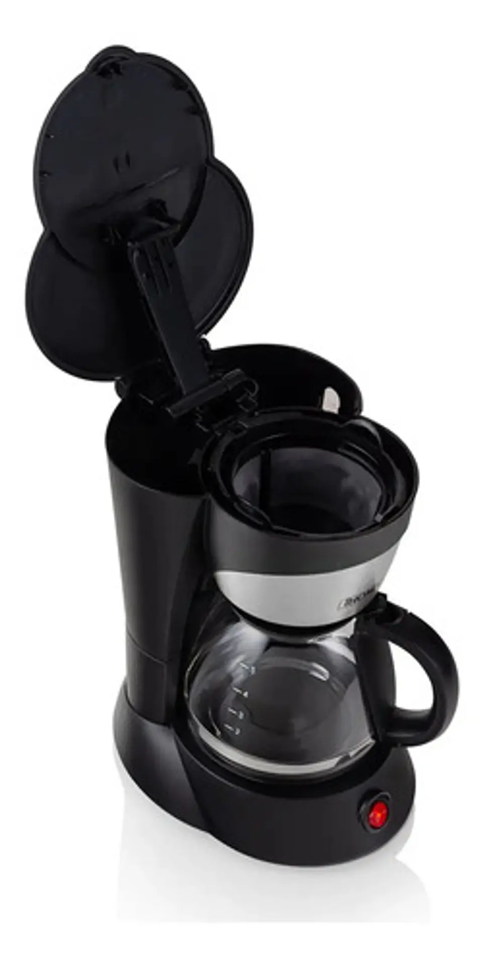 Cafetera Thomas Th-130 5 Tazas Negro/plateado 6