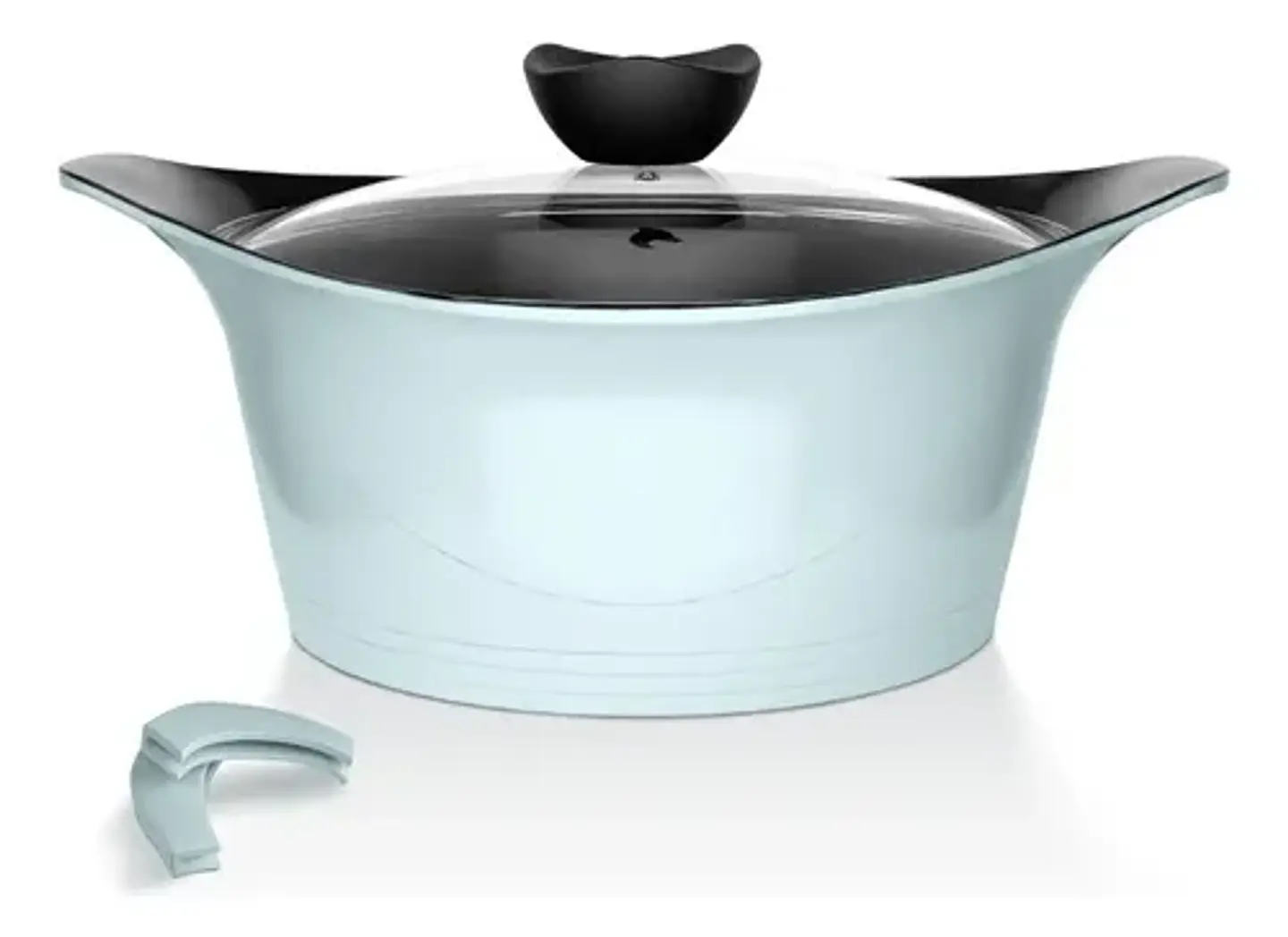 Batería Cocina Aluminio Fundido 7 Piezas Fortis Ice Agua 6