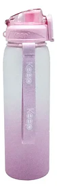 Botella Deportiva Keep Rubber 1l - Diseño Agua Color Rosa Claro - Miniatura 3
