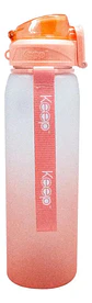 Botella Deportiva Keep Rubber 1l - Diseño Agua Color Naranja - Miniatura 3