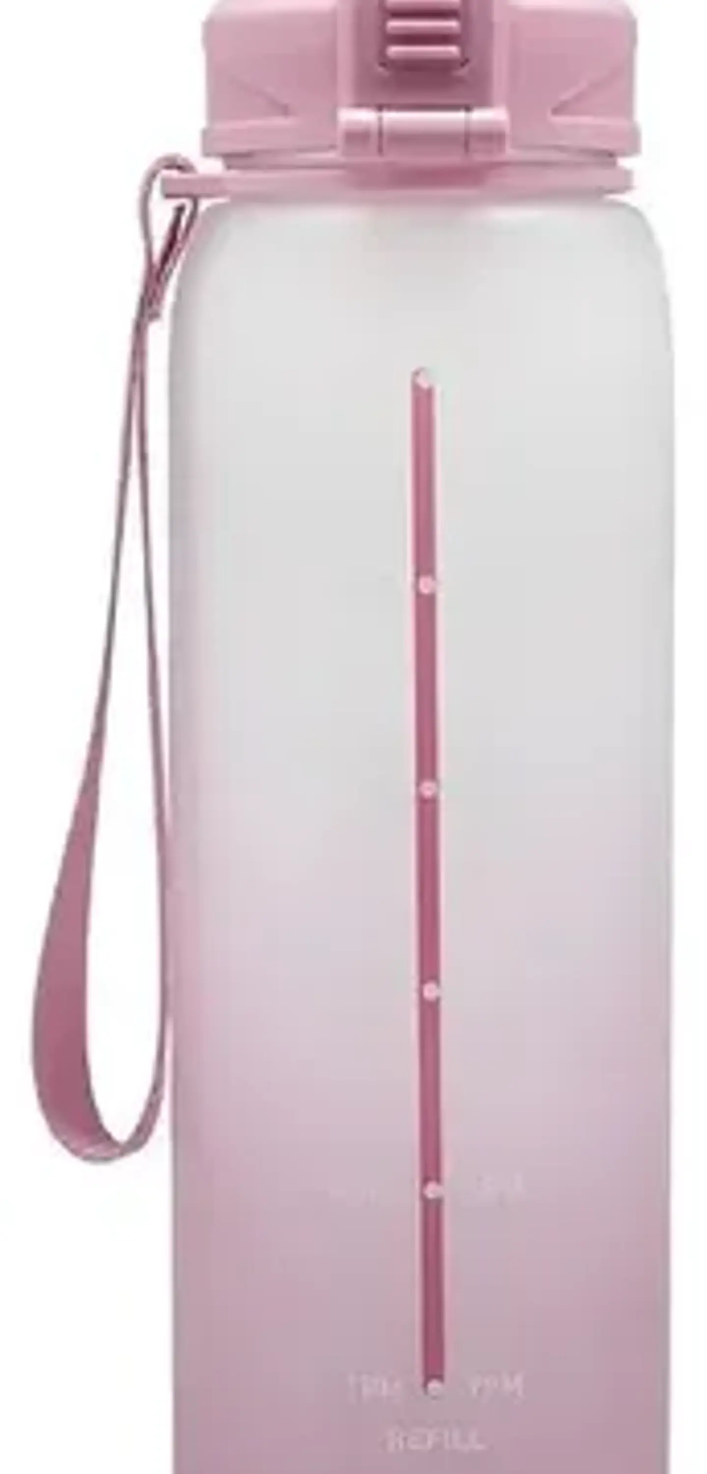 Botella Deportiva Keep Rubber 1l - Diseño Agua Color Lila 1