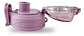 Botella Deportiva Keep Rubber 1l - Diseño Agua Color Lila - Miniatura 4