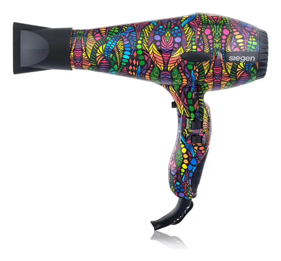 Secador De Pelo Siegen Sg-3115 Negro Multicolor 2