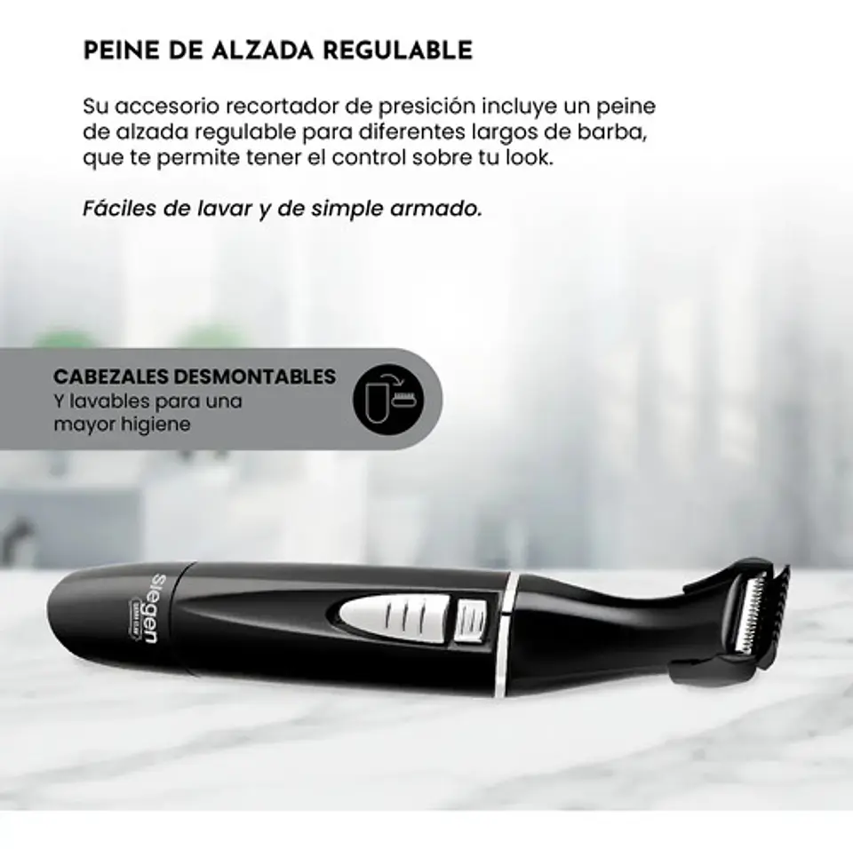 Multistyler Siegen Sg-8030 3 En 1 Color Negro 3